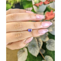 1.01 Ct. Purple Sapphire from Ceylon (Sri Lanka) Life Style