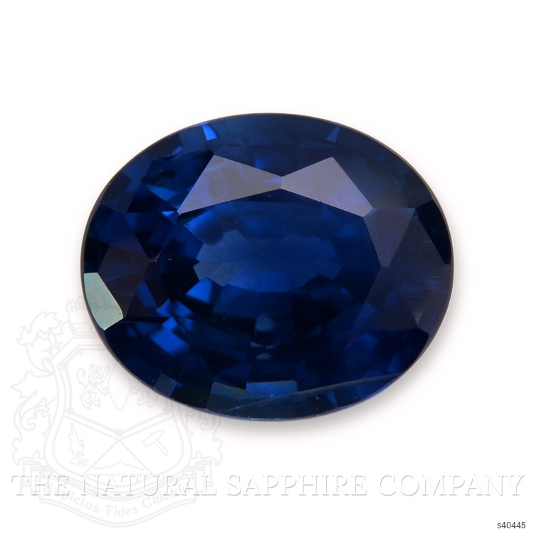 1.86 Ct. Blue Sapphire from Ceylon (Sri Lanka)