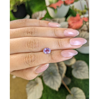 1.56 Ct. Pinkish Purple Sapphire from Ceylon (Sri Lanka) Life Style