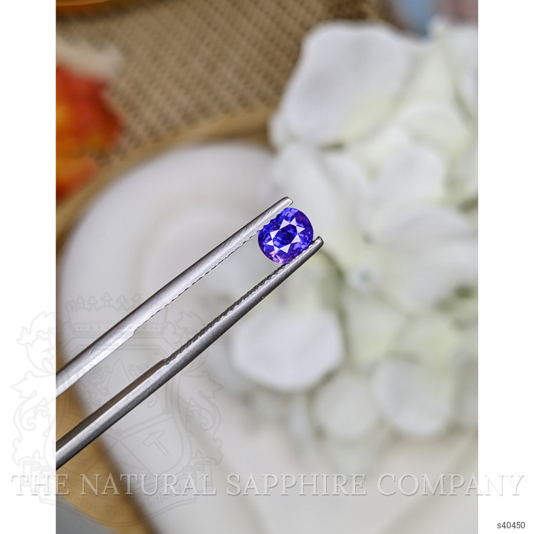 1.05 Ct. Purple Sapphire from Ceylon (Sri Lanka)