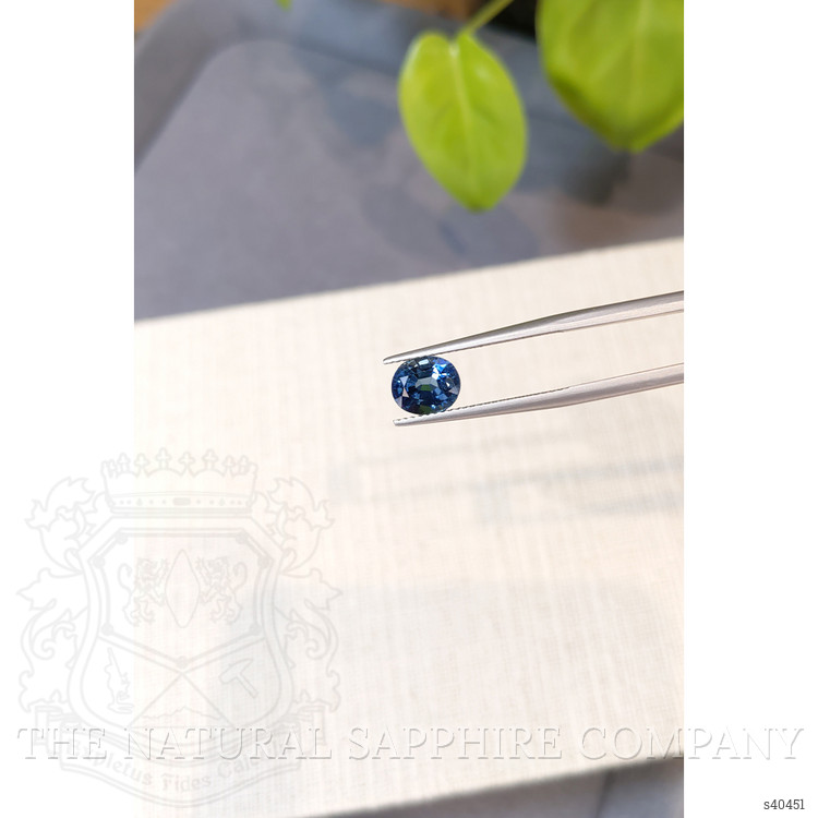 2.34 Ct. Blue Sapphire from Ceylon (Sri Lanka)