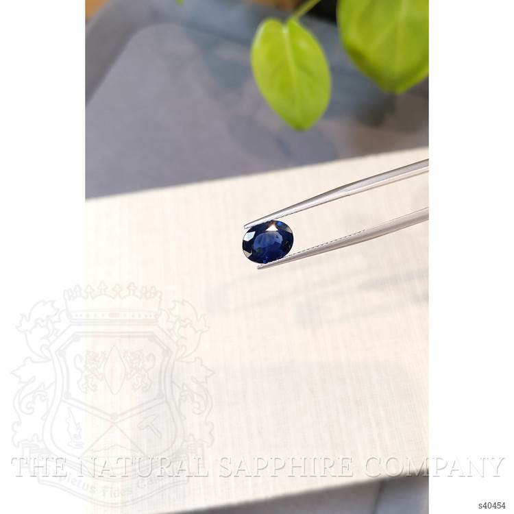 2.37 Ct. Blue Sapphire from Ceylon (Sri Lanka)