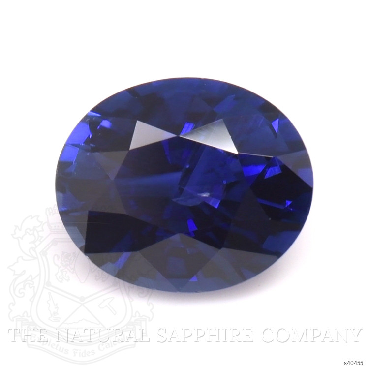 2.06 Ct. Blue Sapphire from Ceylon (Sri Lanka)