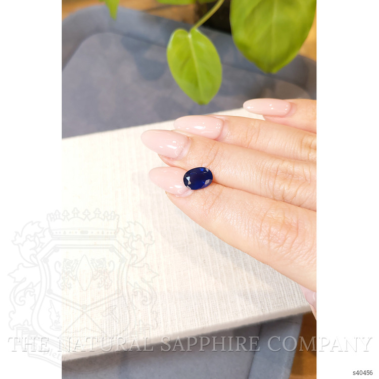 2.30 Ct. Blue Sapphire from Ceylon (Sri Lanka)