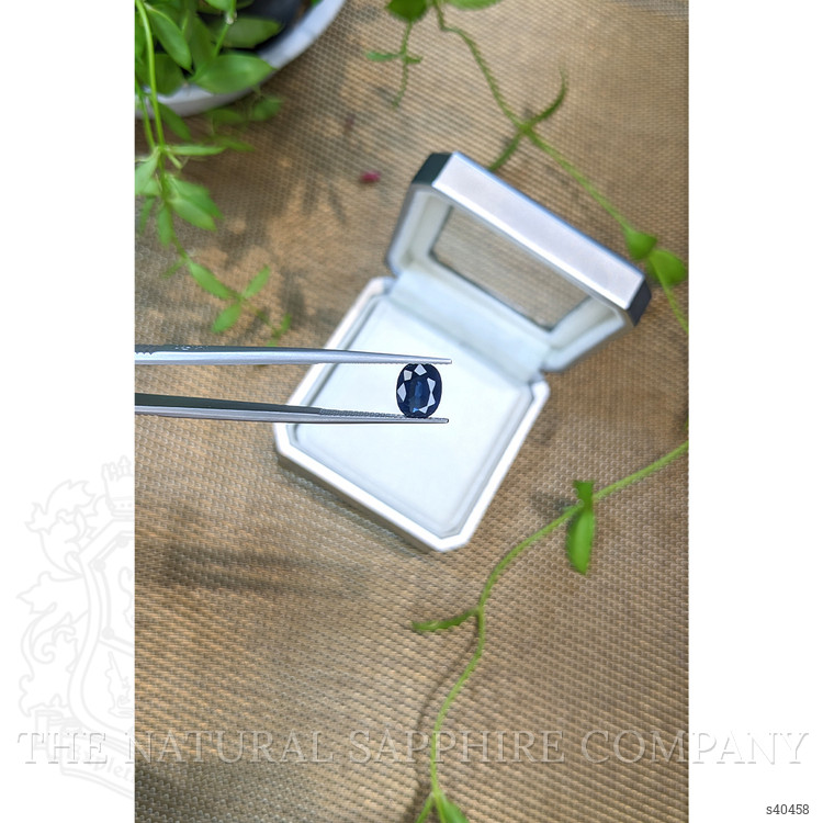 2.17 Ct. Blue Sapphire from Ceylon (Sri Lanka)