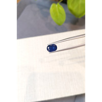 2.11 Ct. Blue Sapphire from Ceylon (Sri Lanka) Life Style