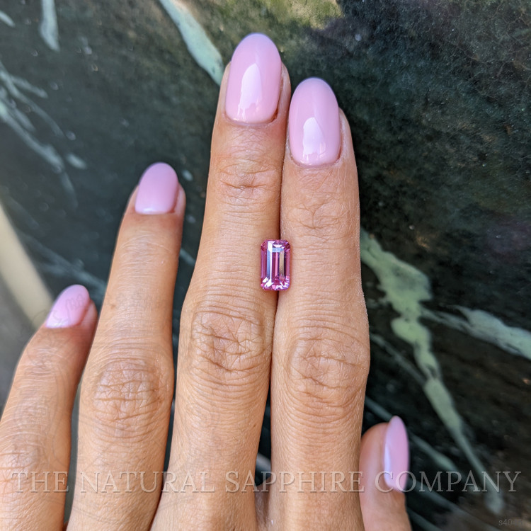 2.16 Ct. Purplish Pink Sapphire from Ceylon (Sri Lanka)