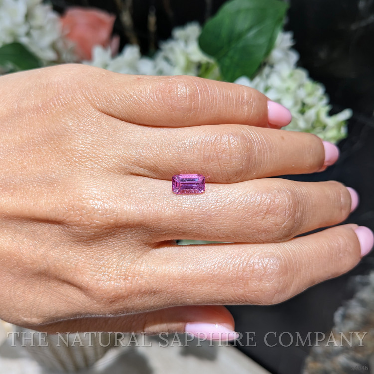 2.16 Ct. Purplish Pink Sapphire from Ceylon (Sri Lanka)