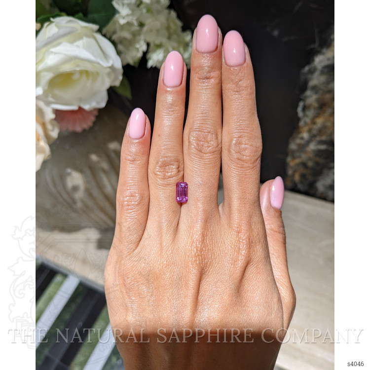 2.16 Ct. Purplish Pink Sapphire from Ceylon (Sri Lanka)