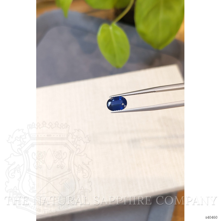1.87 Ct. Blue Sapphire from Ceylon (Sri Lanka)
