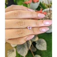 1.06 Ct. Pink Sapphire from Ceylon (Sri Lanka) Life Style