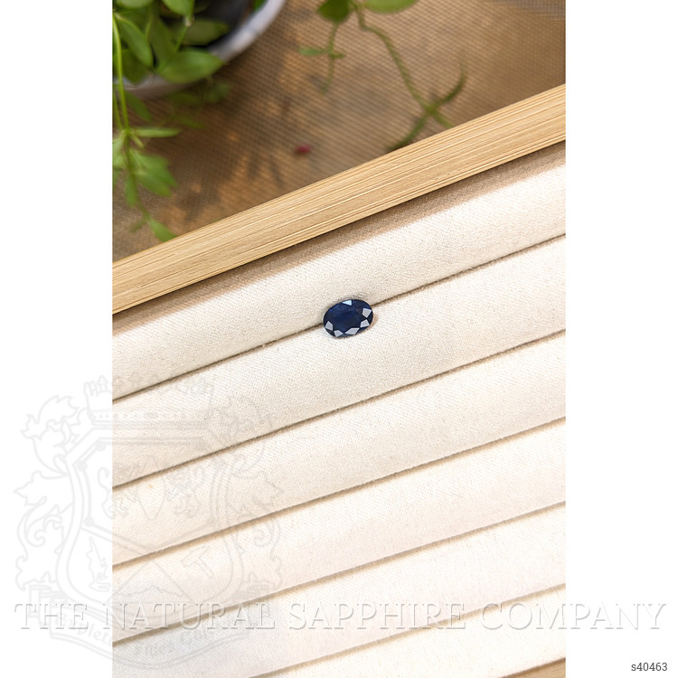 1.96 Ct. Blue Sapphire from Ceylon (Sri Lanka)
