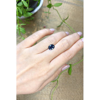 2.14 Ct. Blue Sapphire from Ceylon (Sri Lanka) Life Style