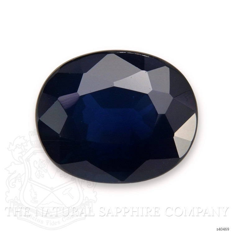 2.46 Ct. Blue Sapphire from Ceylon (Sri Lanka)