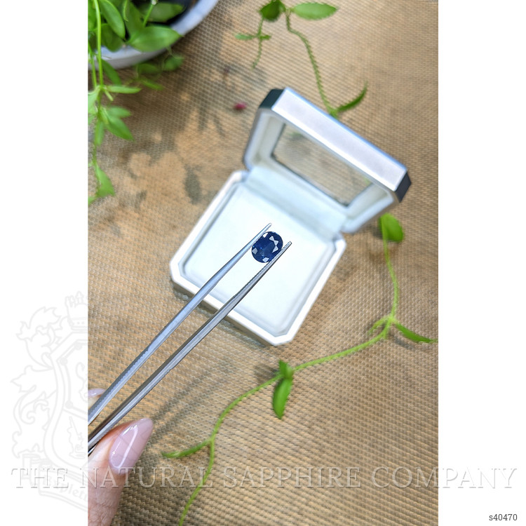 1.75 Ct. Blue Sapphire from Ceylon (Sri Lanka)
