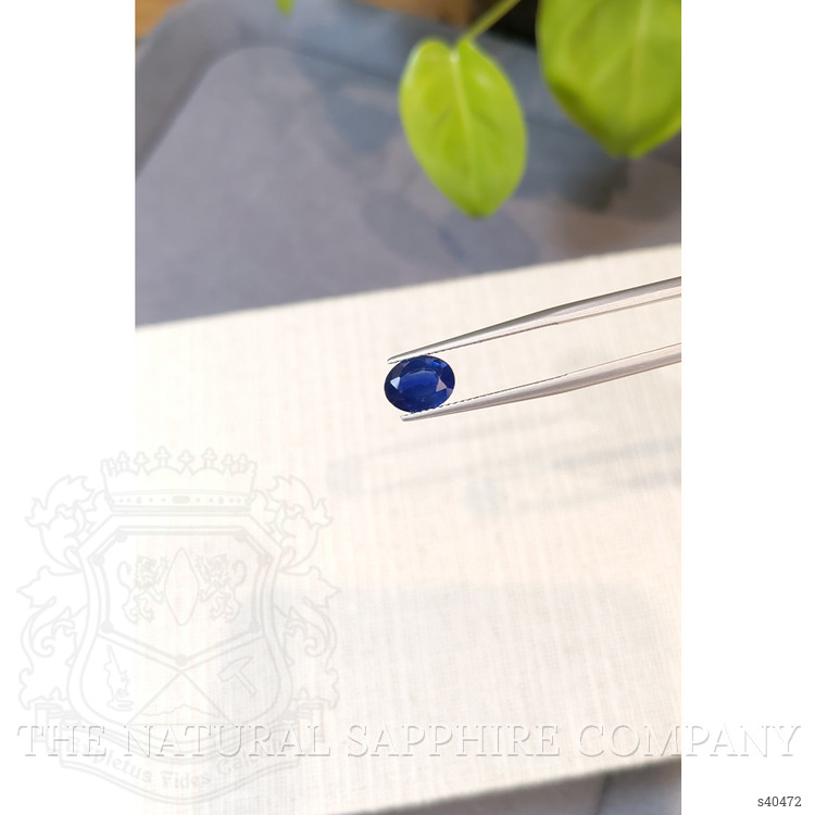 1.70 Ct. Blue Sapphire from Ceylon (Sri Lanka)