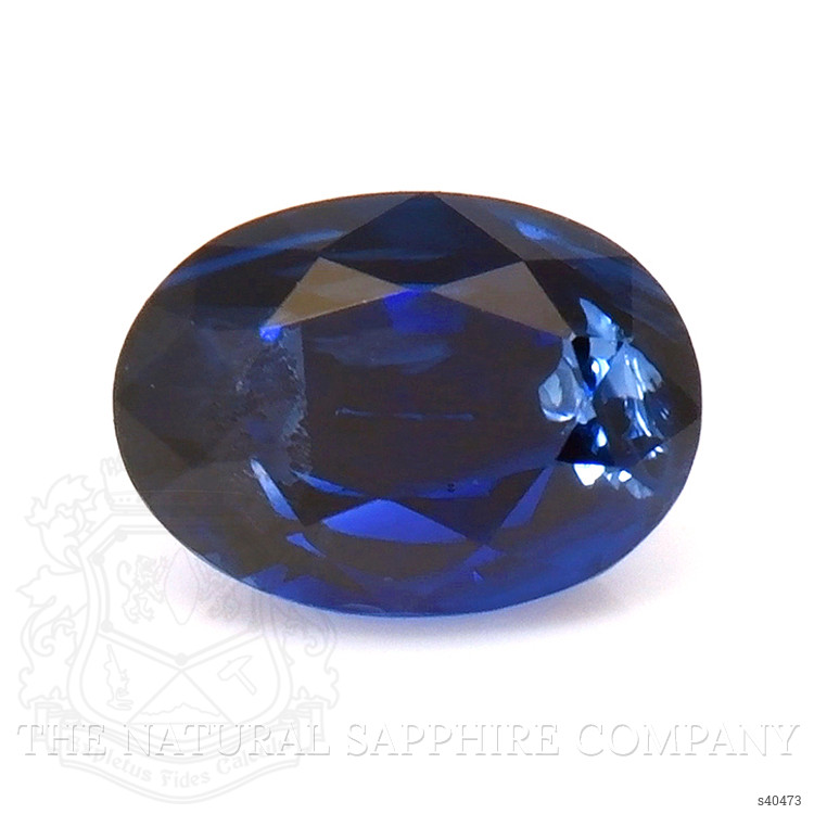 0.64 Ct. Blue Sapphire from Ceylon (Sri Lanka)
