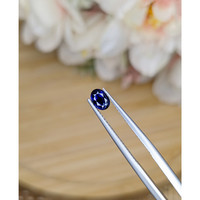 0.64 Ct. Blue Sapphire from Ceylon (Sri Lanka) Life Style