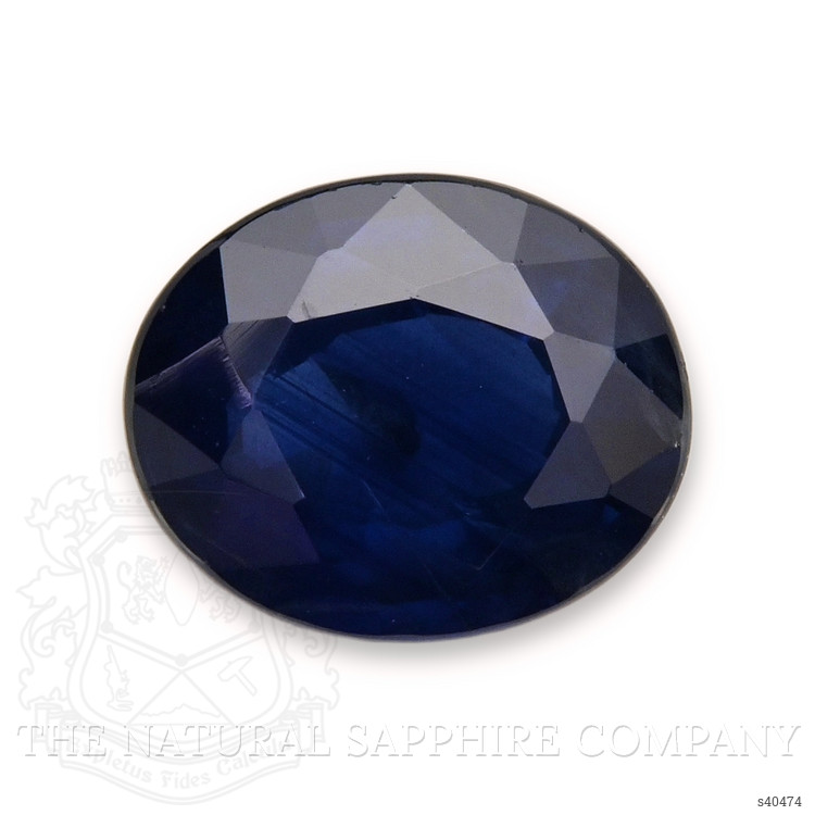 1.94 Ct. Blue Sapphire from Ceylon (Sri Lanka)