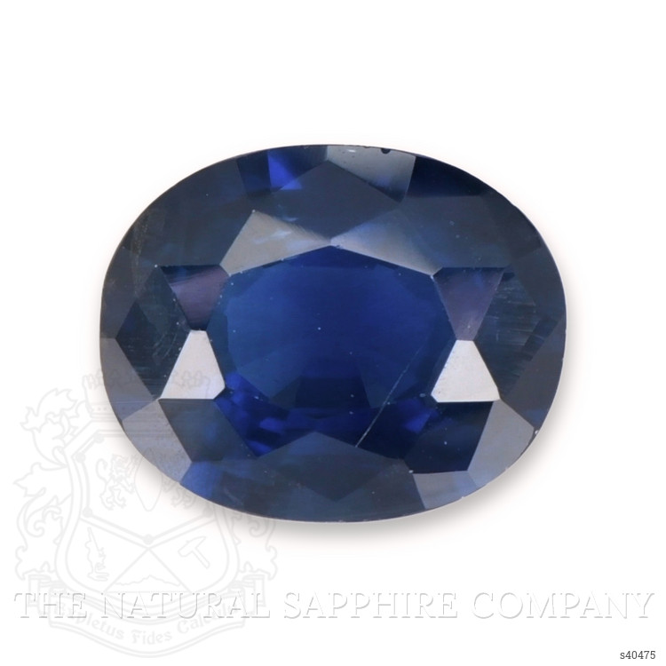 1.92 Ct. Blue Sapphire from Ceylon (Sri Lanka)