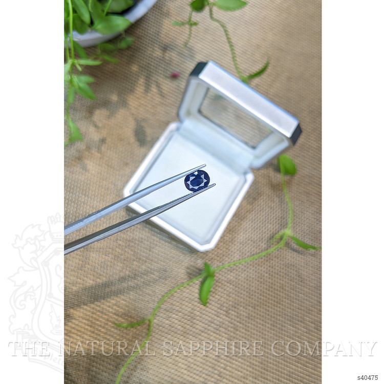 1.92 Ct. Blue Sapphire from Ceylon (Sri Lanka)