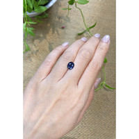 1.92 Ct. Blue Sapphire from Ceylon (Sri Lanka) Life Style