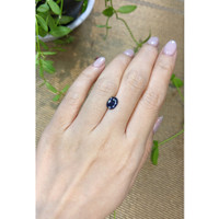1.67 Ct. Blue Sapphire from Ceylon (Sri Lanka) Life Style