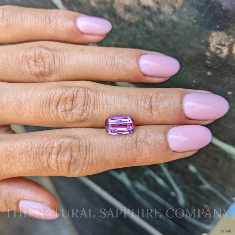3.16 Ct. Pinkish Purple Sapphire from Ceylon (Sri Lanka)