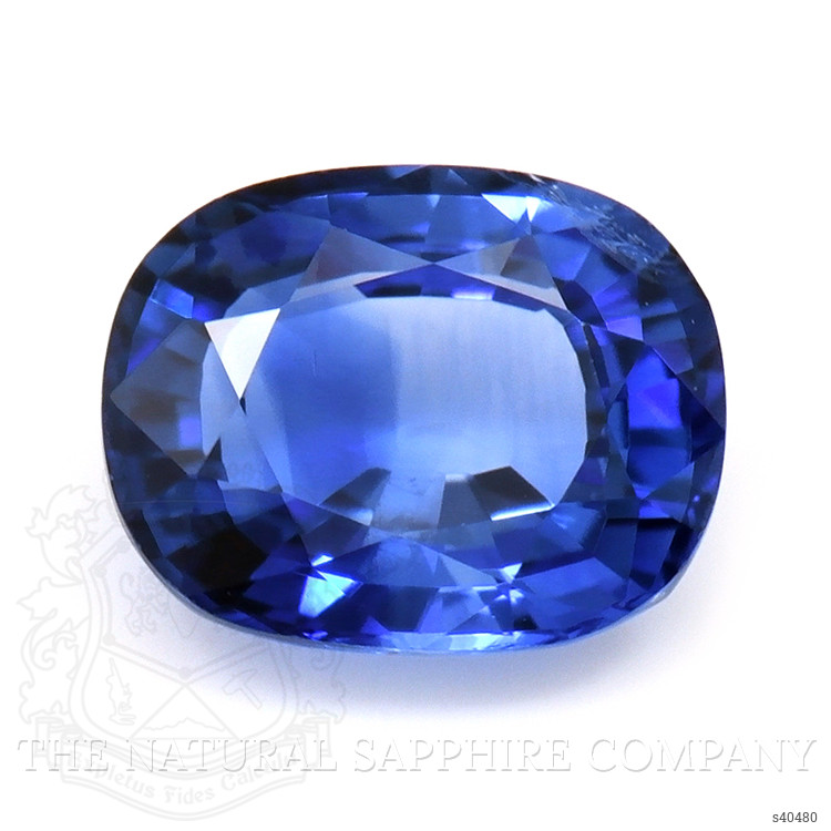 0.76 Ct. Blue Sapphire from Ceylon (Sri Lanka)