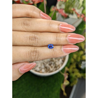 0.76 Ct. Blue Sapphire from Ceylon (Sri Lanka) Life Style