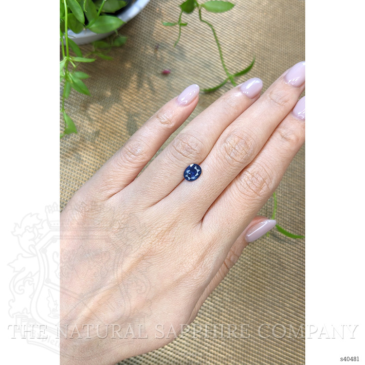 1.51 Ct. Blue Sapphire from Ceylon (Sri Lanka)