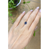 1.42 Ct. Blue Sapphire from Ceylon (Sri Lanka) Life Style
