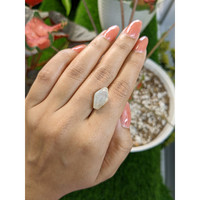 8.51 Ct. Grey Sapphire from Ceylon (Sri Lanka) Life Style