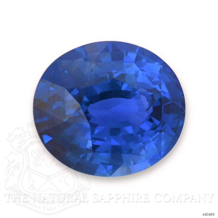 6.51 Ct. Blue Sapphire from Ceylon (Sri Lanka)