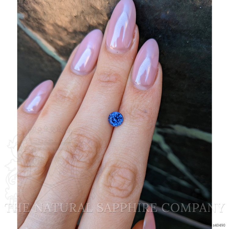 1.19 Ct. Blue Sapphire from Ceylon (Sri Lanka)