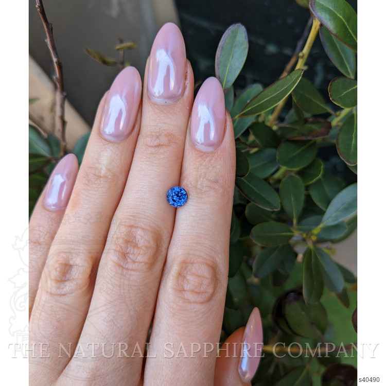 1.19 Ct. Blue Sapphire from Ceylon (Sri Lanka)