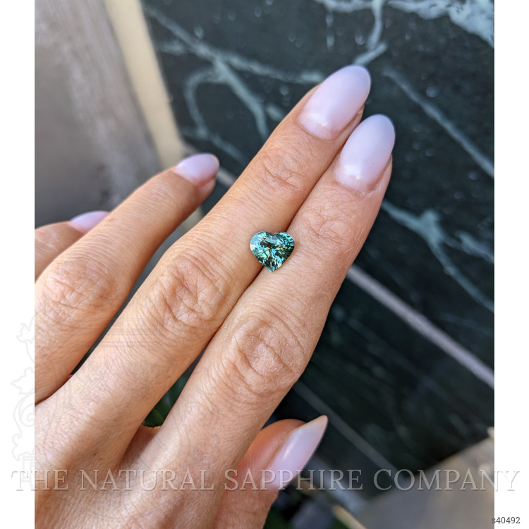 2.55 Ct. Green Sapphire from Madagascar