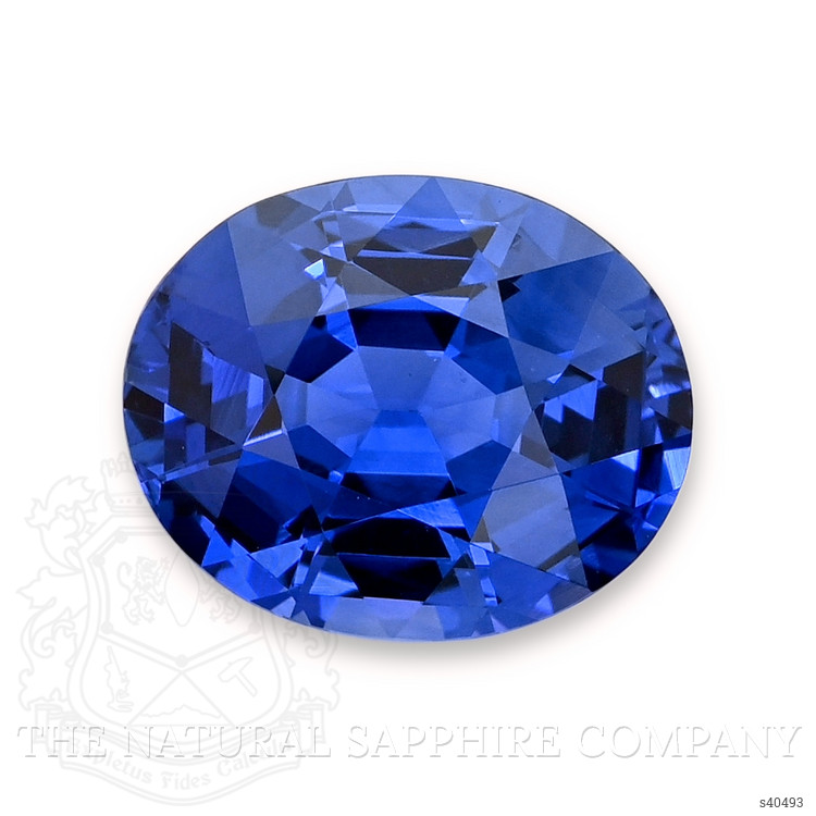 5.28 Ct. Blue Sapphire from Ceylon (Sri Lanka)
