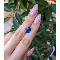5.28 Ct. Blue Sapphire from Ceylon (Sri Lanka) Life Style