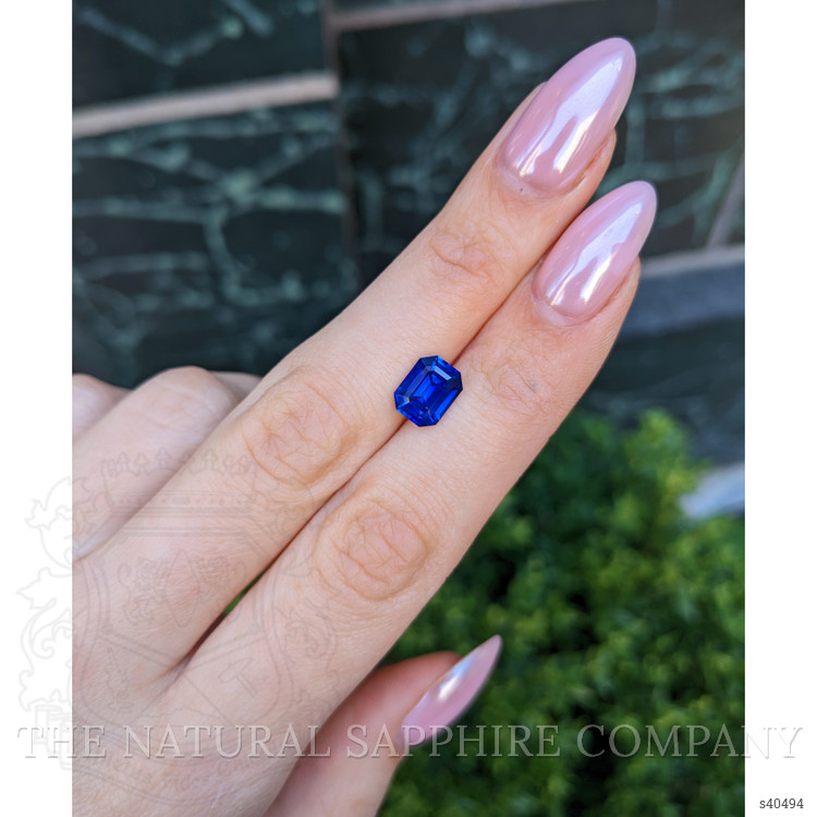 2.64 Ct. Blue Sapphire from Ceylon (Sri Lanka)