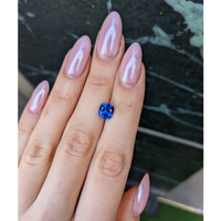 2.17 Ct. Blue Sapphire from Ceylon (Sri Lanka) Life Style