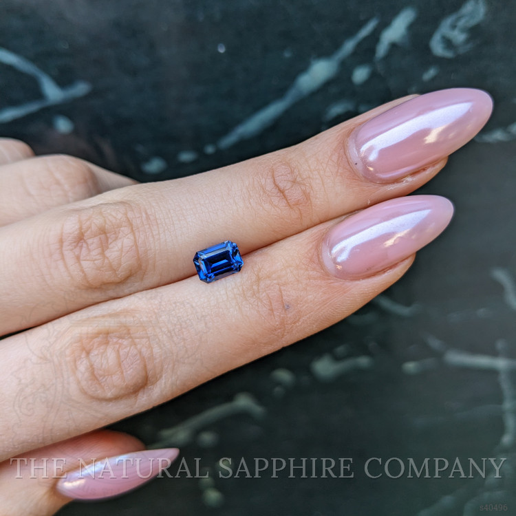 1.68 Ct. Blue Sapphire from Ceylon (Sri Lanka)