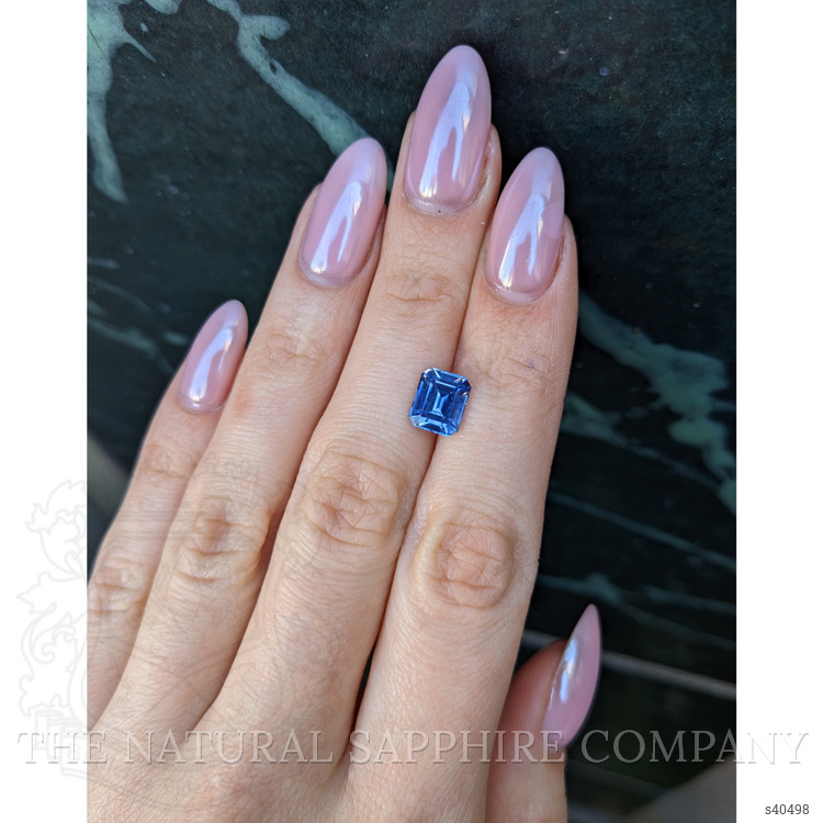 3.02 Ct. Blue Sapphire from Ceylon (Sri Lanka)