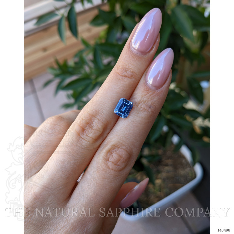 3.02 Ct. Blue Sapphire from Ceylon (Sri Lanka)