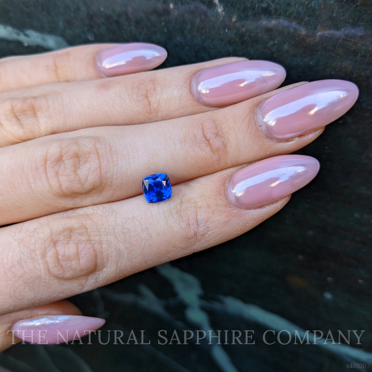 1.62 Ct. Blue Sapphire from Ceylon (Sri Lanka)