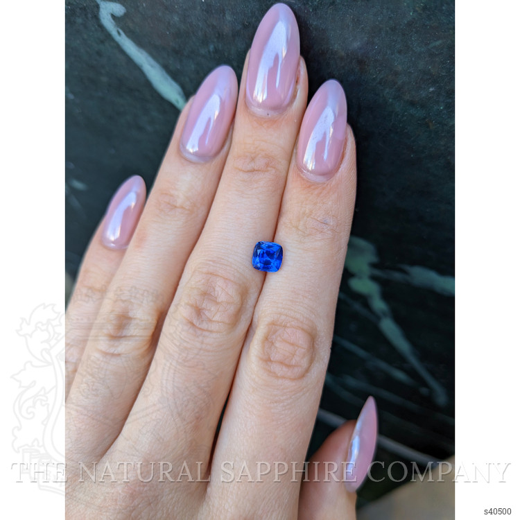 1.62 Ct. Blue Sapphire from Ceylon (Sri Lanka)