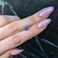 1.61 Ct. Blue Sapphire from Ceylon (Sri Lanka) Life Style