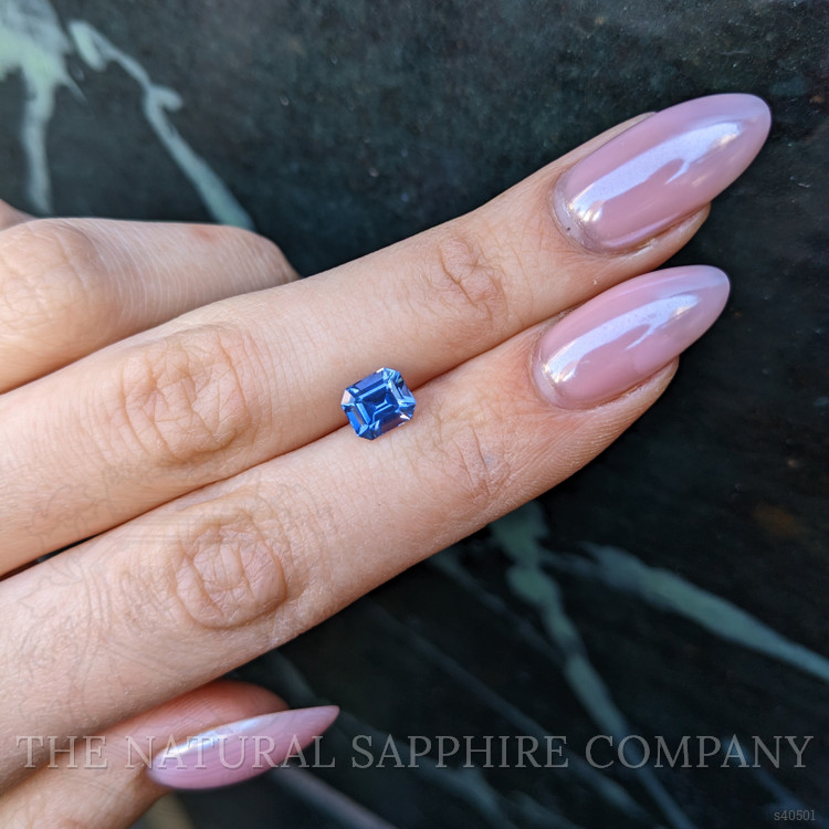 1.61 Ct. Blue Sapphire from Ceylon (Sri Lanka)