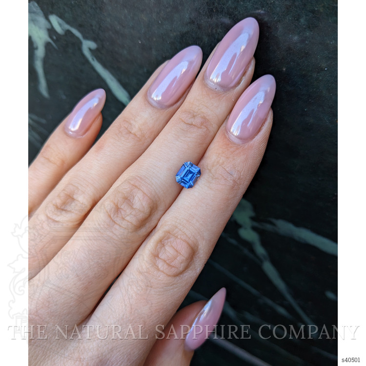 1.61 Ct. Blue Sapphire from Ceylon (Sri Lanka)