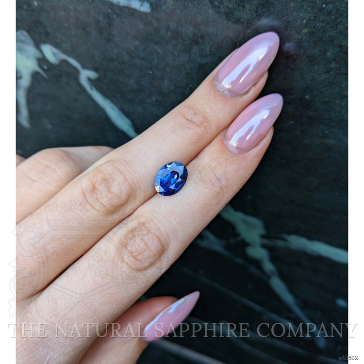 3.12 Ct. Blue Sapphire from Ceylon (Sri Lanka)
